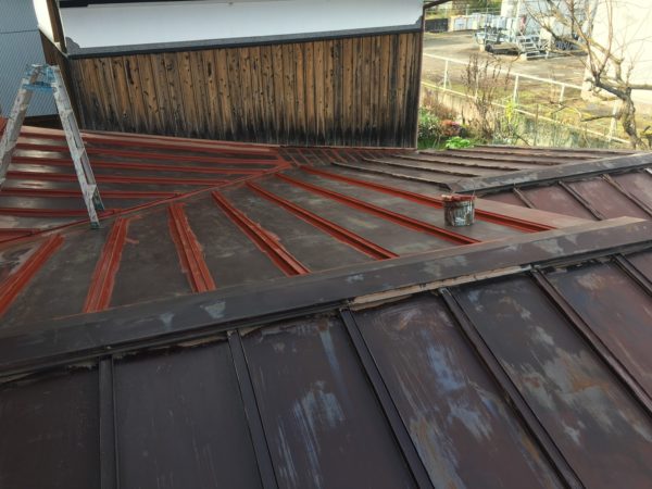 豊岡市F様邸の屋根の塗り替え